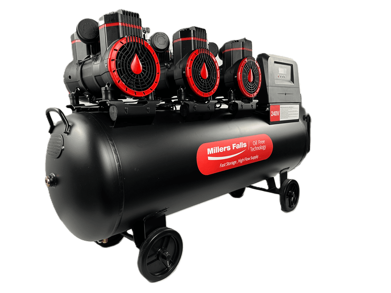 Millers Falls 3HP 100L Oil Free Air Compressor ACOF2250W100L — image 4