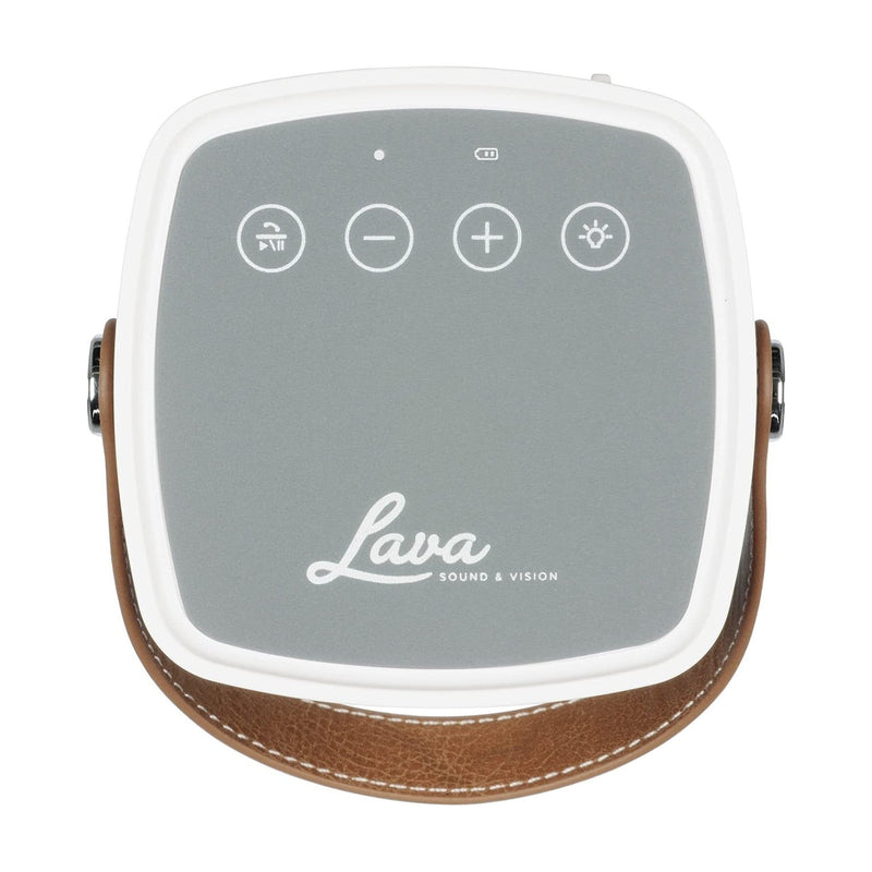 Lava BrightSounds 2 Wireless Bluetooth Speaker W/LED Lamp Powerbank Charger Blue — image 5