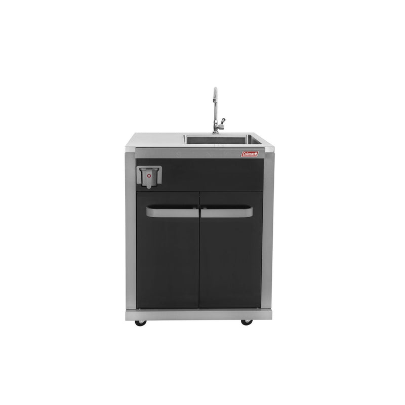 Coleman Revolution Dual Fuel Kitchen with Sink and Fridge Modules - Black Gloss — image 5