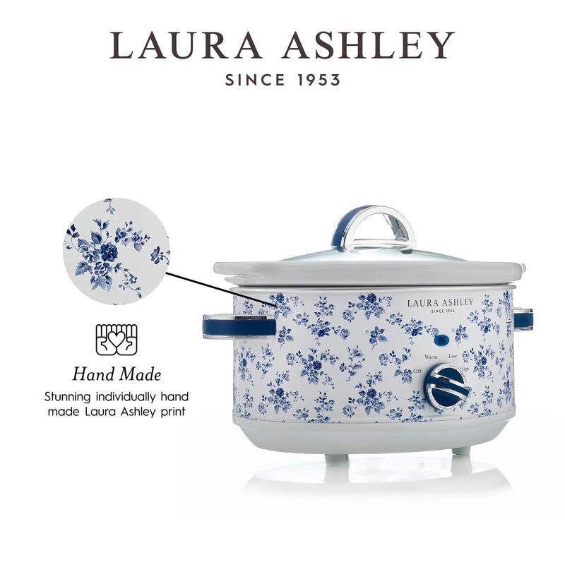 Laura Ashley 3.5L Slow Cooker China Rose — image 4