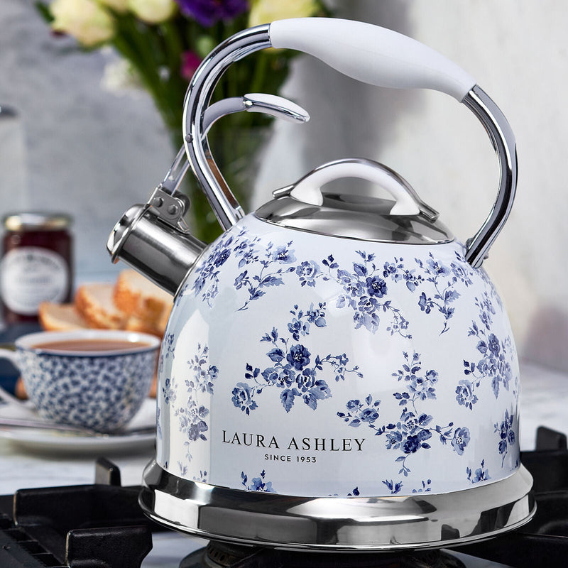 Laura Ashley Stove Top Kettle and 4 Slice Toaster Combo China Rose — image 4