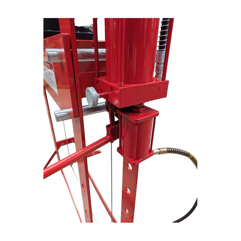 Millers Falls 50 Ton Air Hydraulic Shop Press w/ Foot Valve PRESALR50T — image 4
