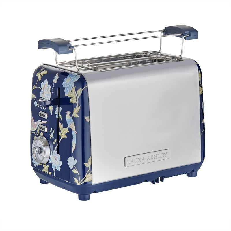 Laura Ashley Elveden 2 Slice Toaster Navy Blue SBT582BS — image 4