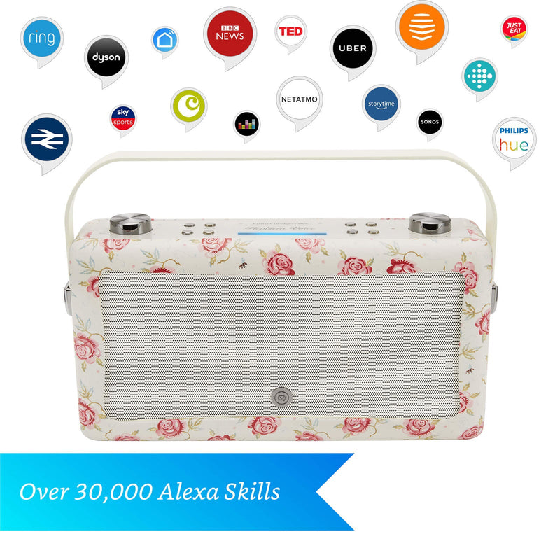 VQ Hepburn Voice with Amazon Alexa Emma Bridgewater Rose Bee VQHVEBRB — image 4