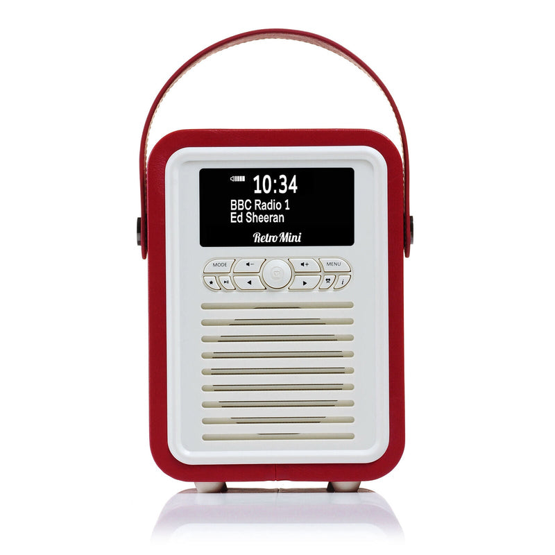 VQ Retro Mini DAB Radio - Red — image 4