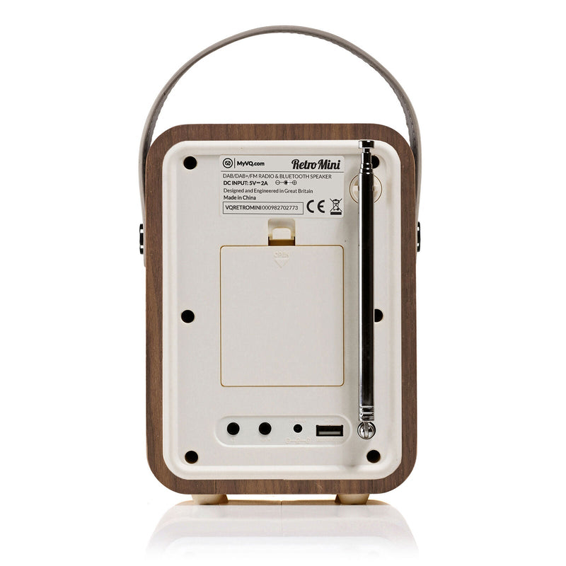 VQ Retro Mini DAB Radio - Walnut — image 4