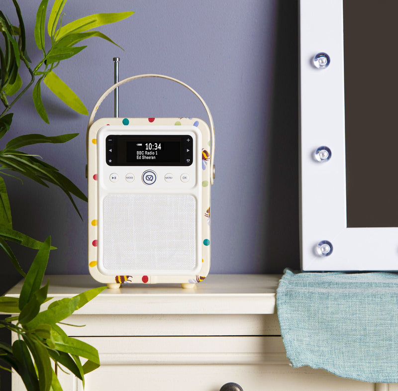 VQ Monty DAB+ Digital Radio - Emma Bridgewater Polka Bee — image 4