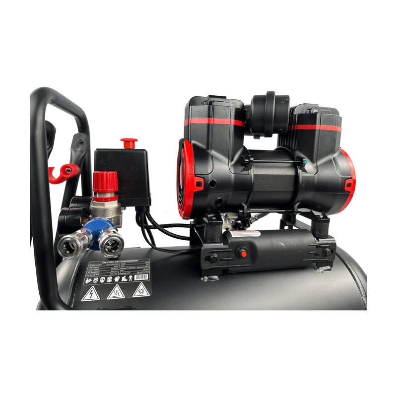 Millers Falls 1.2HP 24L Oil Free Air Compressor ACOF900W24L — image 6