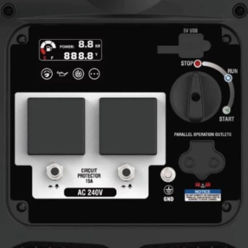 Millers Falls 4.375kVa Inverter Generator Silenced GSC4500i-B — image 6