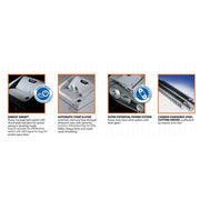 KOBRA 240.1 S4 40L Paper Personal Medium Office Shredder 24-26p - Strip Cut — image 6