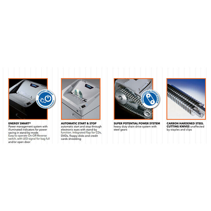 KOBRA 240.1 S4 40L Paper Personal Medium Office Shredder 24-26p - Strip Cut — image 6