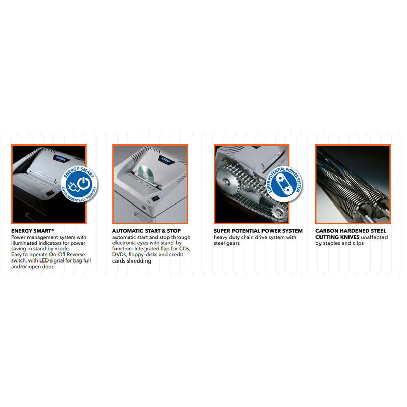 KOBRA 300.2 C4 150L Paper Medium Office Shredder 25-27p - Cross Cut — image 6