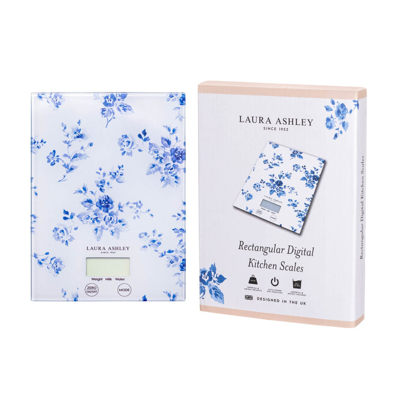 Laura Ashley Rectangle Glass Digital Kitchen Scale China Rose — image 6