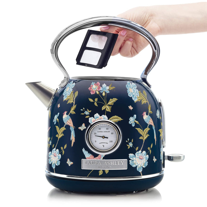 Laura Ashley 1.7L Dome Kettle Elveden Blue LADKEN — image 7