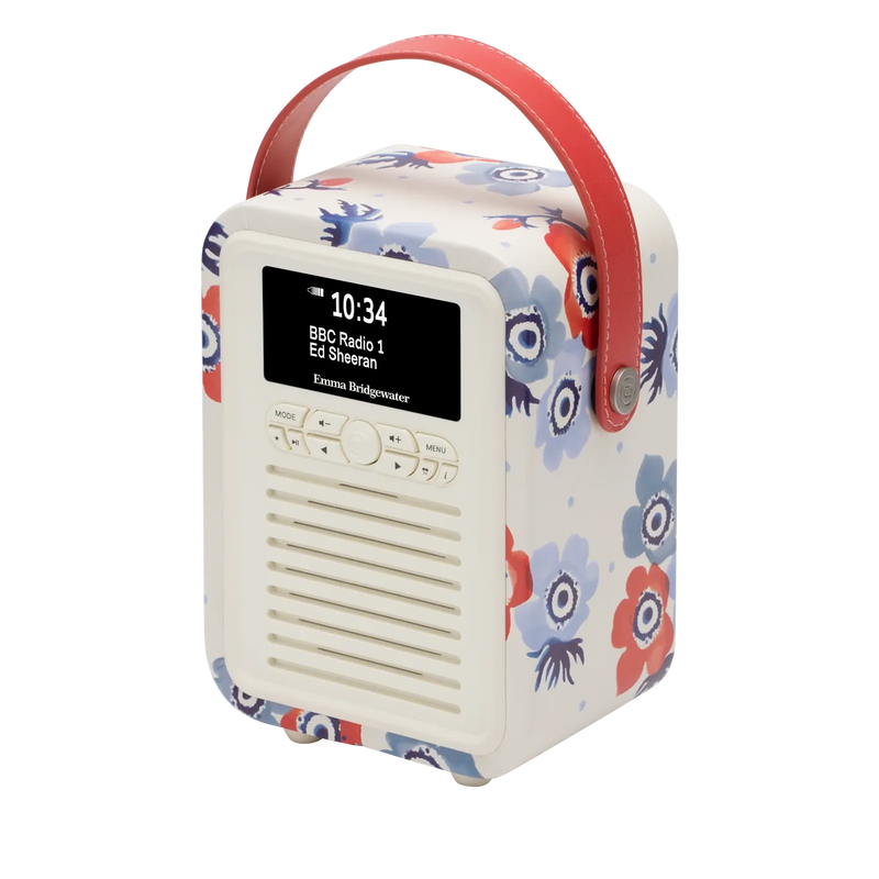 VQ Retro Mini DAB Radio - Emma Bridgewater Anemone — image 7