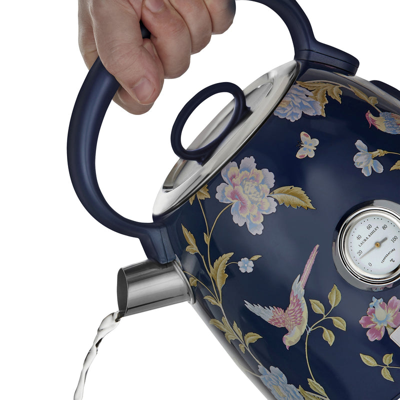 Laura Ashley Elveden 1.7L Kettle Blue & Silver SBEK858BS — image 7