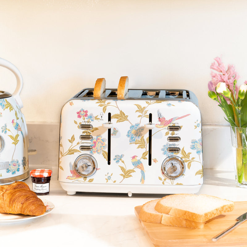 Laura Ashley Elveden 4 Slice Toaster White SBT583WS — image 7