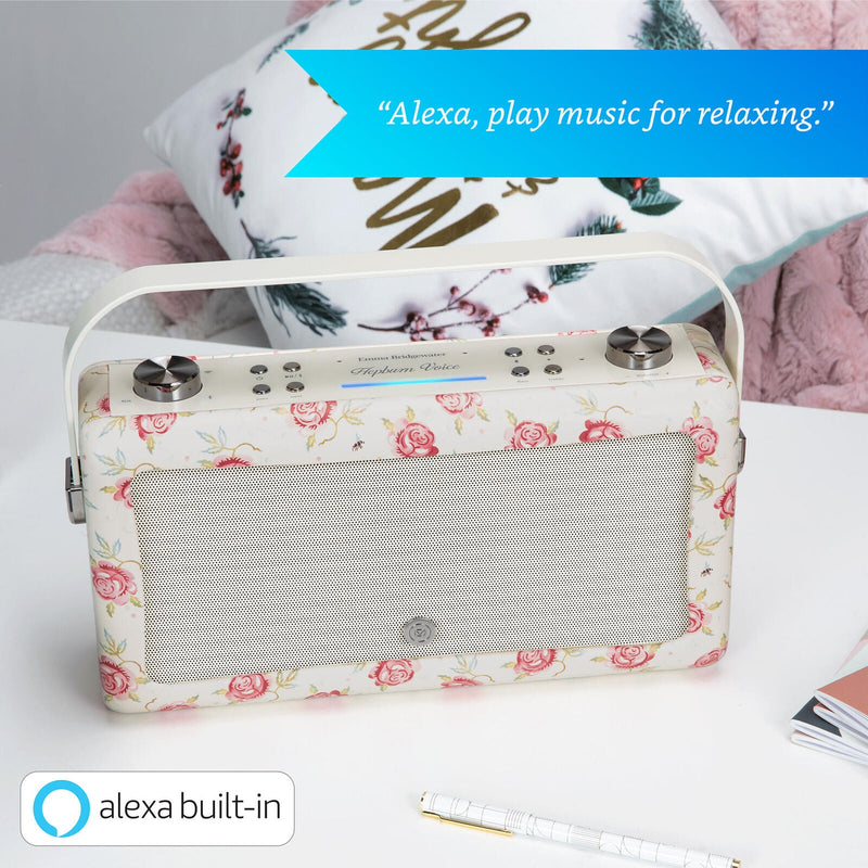 VQ Hepburn Voice with Amazon Alexa Emma Bridgewater Rose Bee VQHVEBRB — image 7