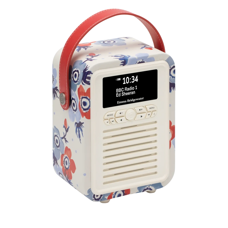 VQ Retro Mini DAB Radio - Emma Bridgewater Anemone — image 8