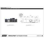 Coleman Revolution Dual Fuel Kitchen with Sink Fridge and Storage Modules - Matt Black — image 10