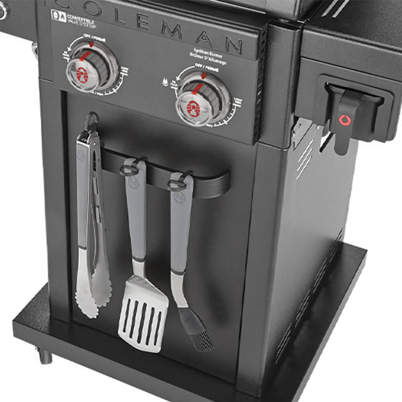Coleman Revolution 2 Burner BBQ w/Folding Shelves Black Gloss REV2BGL — image 10