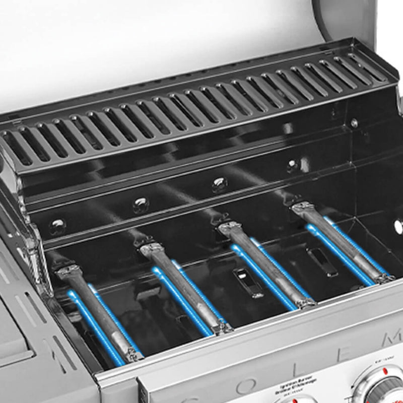 Coleman Revolution 4 Burner BBQ w/Side Burner Black Matte REV4BMA — image 10