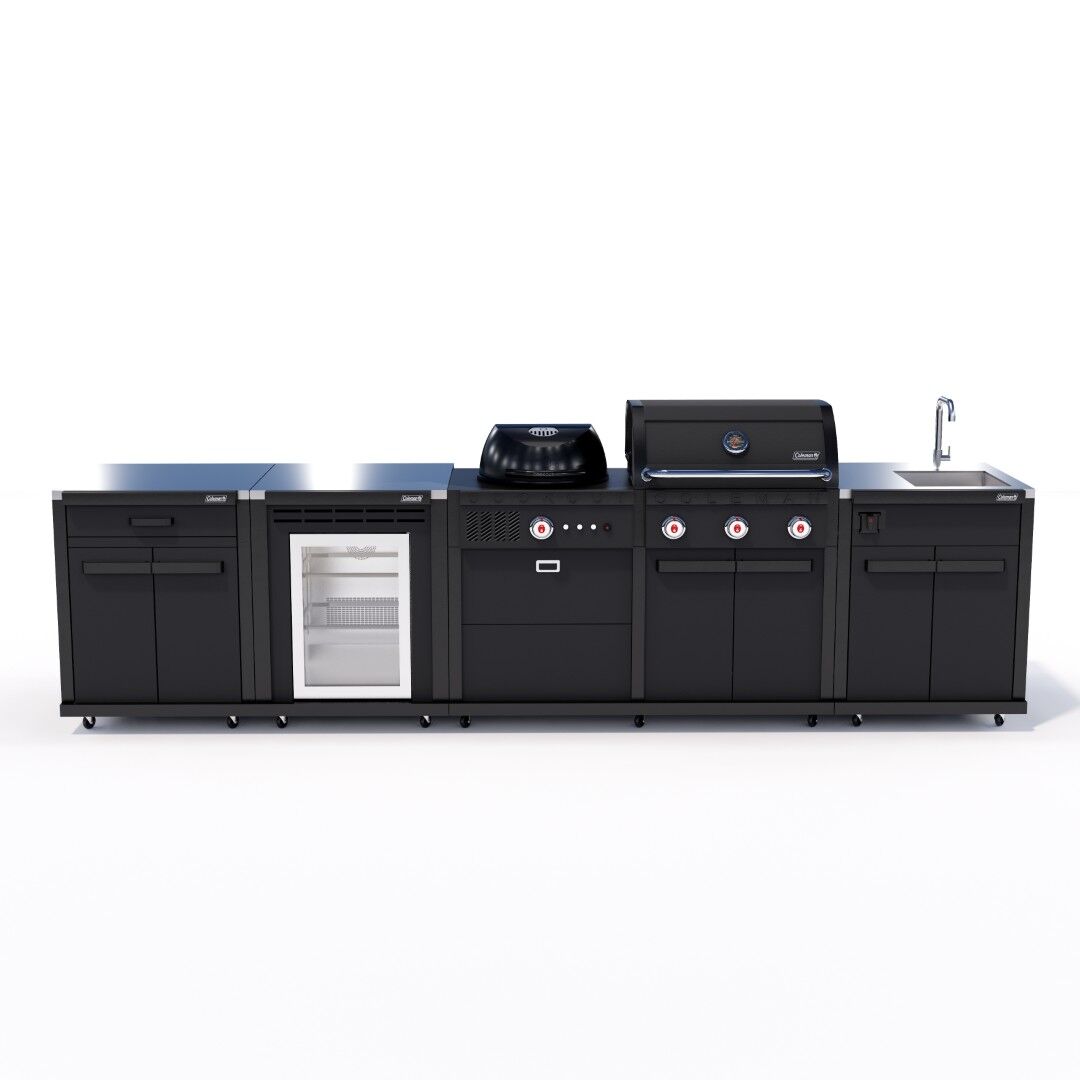 Coleman Revolution Dual Fuel outdoor kitchen