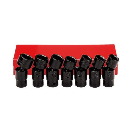 Ampro 3/8" Drive Flex Metric Impact Socket Set 7 Piece A5581 — image 1