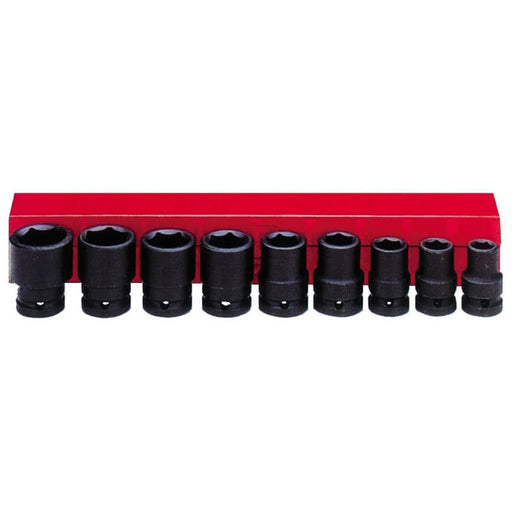 Ampro 1/2" Drive Metric Impact Socket Set 9 Piece A5611 — image 1