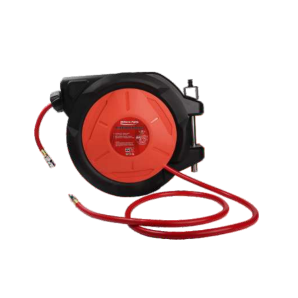 Millers Falls Air Hose Retractable Reel 20M Nitto Style Fittings — image 1