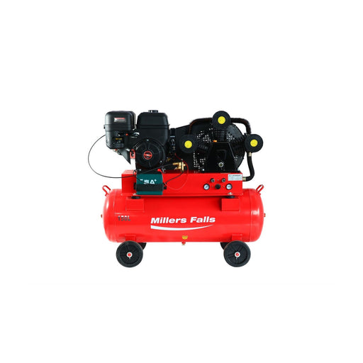 Millers Falls 15HP 150L 3 Cylinder Belt Drive Petrol Air Compressor — image 1