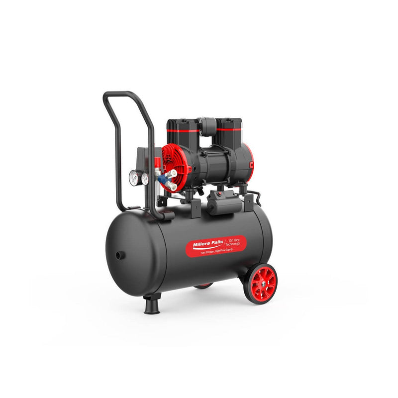 Millers Falls 2.4HP 35L Oil Free Air Compressor ACOF1780W35L — image 1