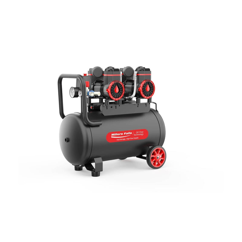 Millers Falls 2.4HP 50L Oil Free Air Compressor ACOF1800W50L — image 1