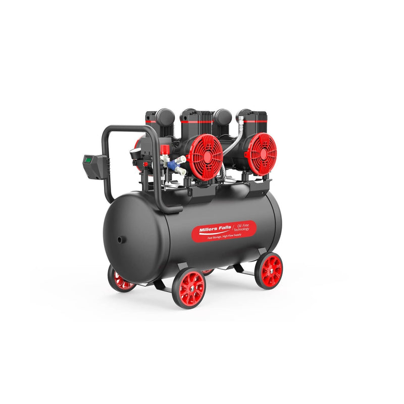 Millers Falls 4.8HP 60L Oil Free Air Compressor ACOF3560W60L — image 1