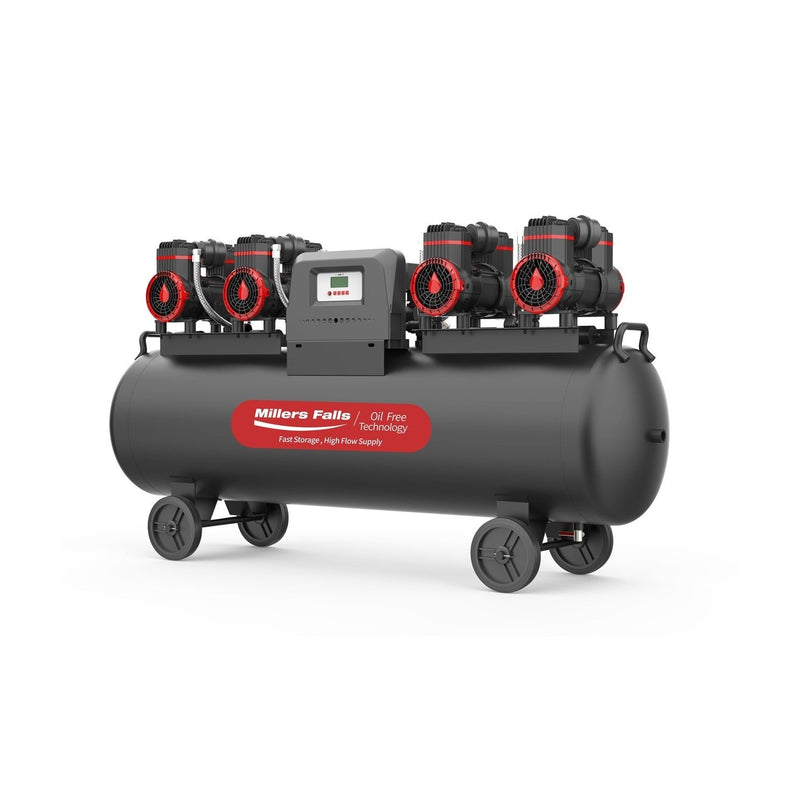 Millers Falls 4.8HP 120L Oil Free Air Compressor — image 1