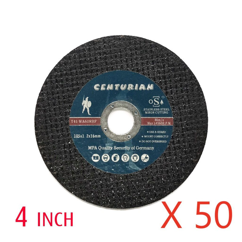 4" Cutting Off Discs x 50 — image 1