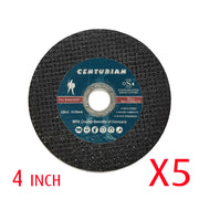 4" Cutting Off Discs x 5 — image 1