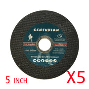 5" Cutting Off Discs x 5 — image 1
