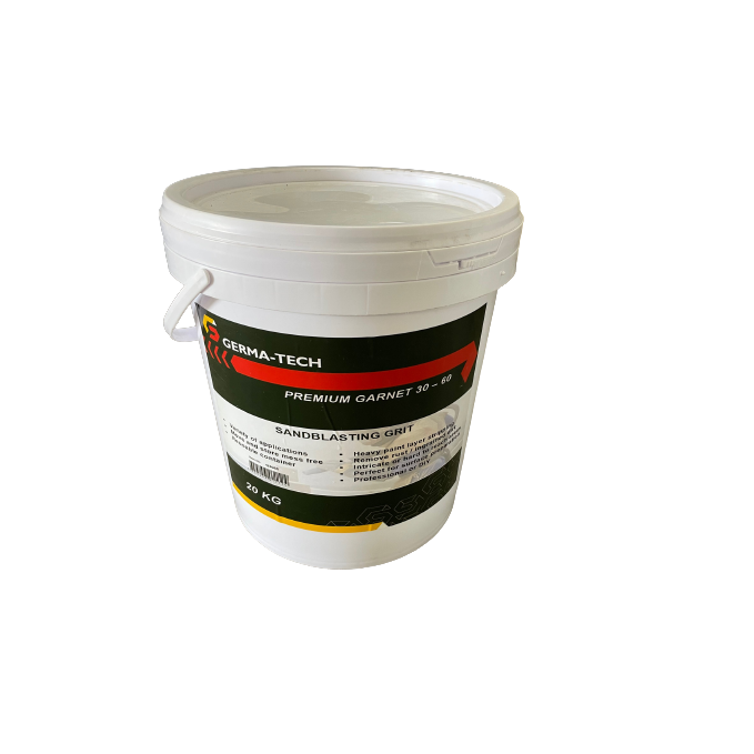 Premium Garnet 30-60 Sandblasting Grit 20KG Tub — image 1