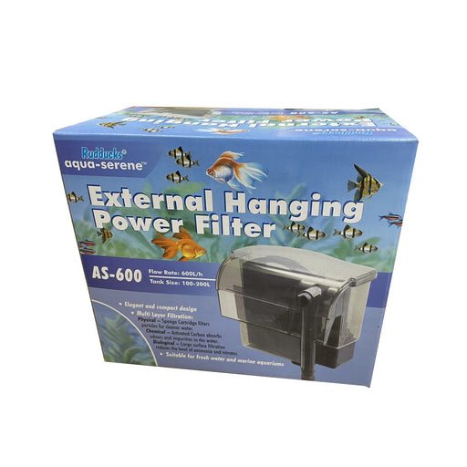 External Hanging Aquarium Filter 600L/h — image 1