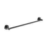 Ideal Single Towel Rail 600mm Brushed Gun Metal — image 1