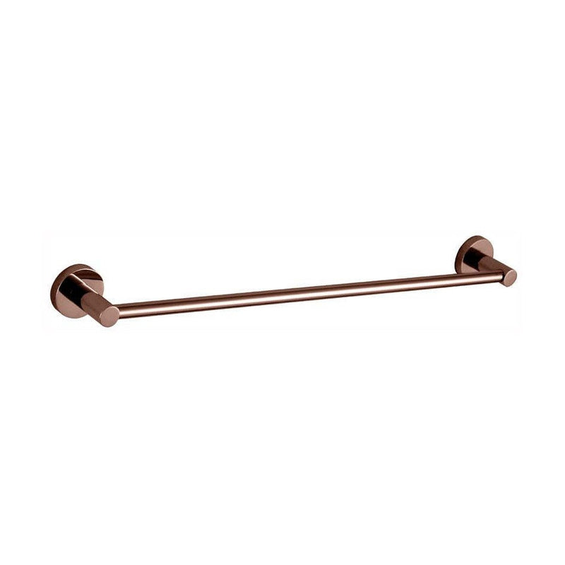 Ideal Single Towel Rail 600mm Rose Gold — image 1