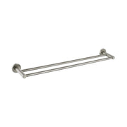 Ideal Double Towel Rail 600mm Brushed Nickel — image 1