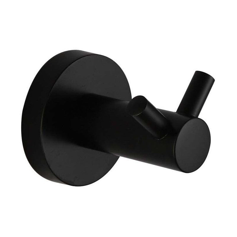 Ideal Double Robe Hook Black — image 1