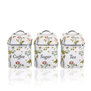 Laura Ashley Elveden Canister Set of 3 White — image 1