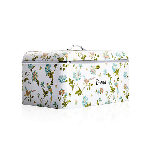 Laura Ashley Elveden Bread Bin White — image 1