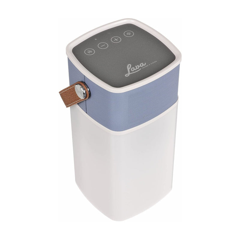Lava BrightSounds 2 Wireless Bluetooth Speaker W/LED Lamp Powerbank Charger Blue — image 1