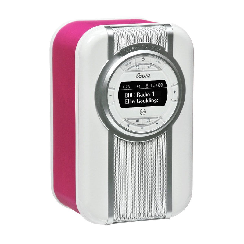 VQ Christie DAB+ Radio with NFC & Bluetooth Speaker Pink — image 1