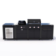 Coleman Revolution Dual Fuel Kitchen with Storage (No Drawer) and Fridge Modules - Matt Black — image 1