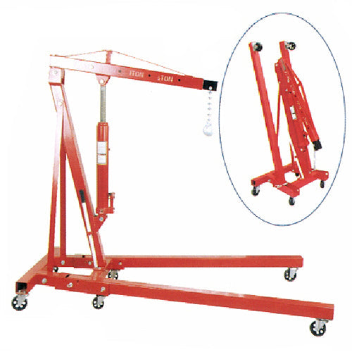 Millers Falls Foldable Engine Crane 1500KG w/ 8 Ton Ram HD — image 1